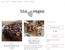 Tablet Screenshot of bio-und-vegan.com
